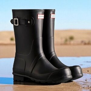 Hunter Black Rain & Snow Boots